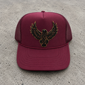 Beaded Eagle Trucker Hat