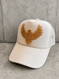 Beaded Eagle Trucker Hat