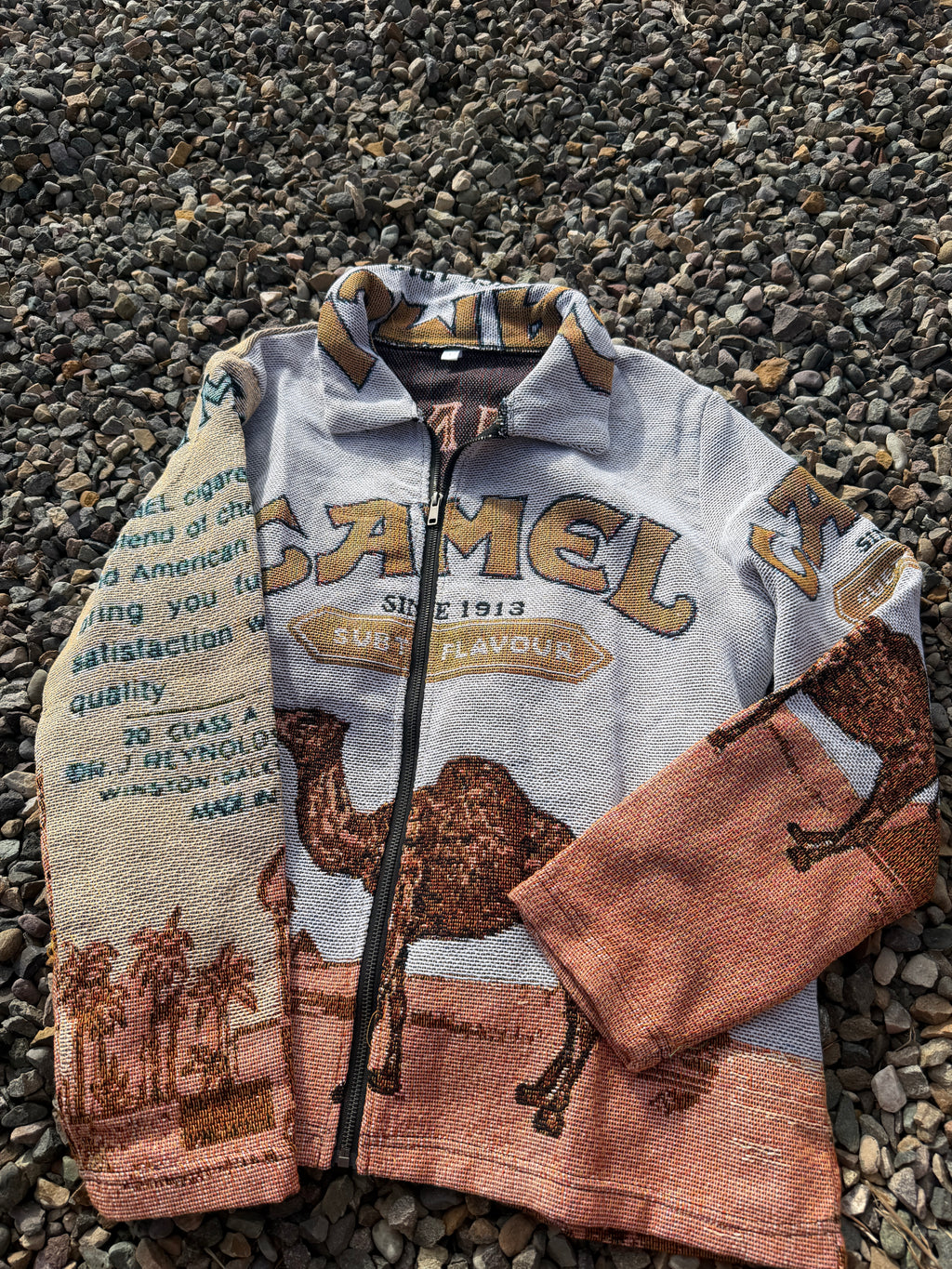 Camel Jacket- Size Large